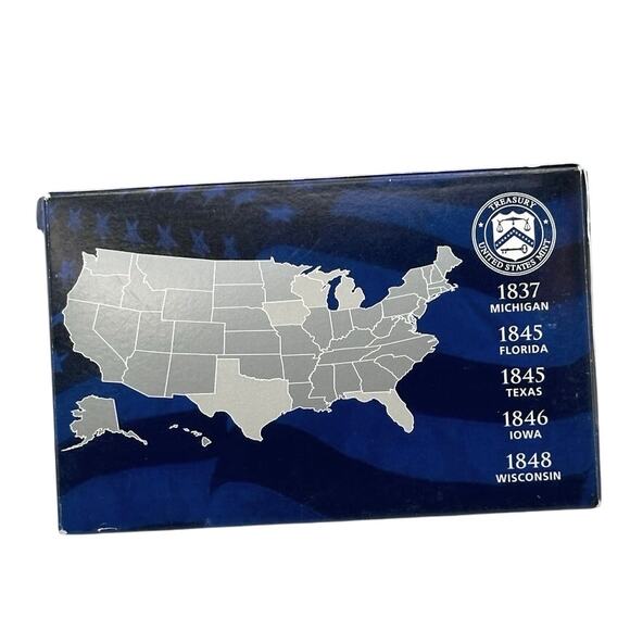 2004 US Mint State Quarters Proof Set Holiday Heritage Collection - Picture 5 of 8